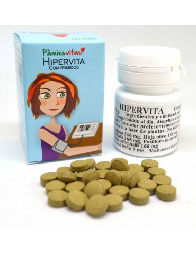 Comprimidos de Hipervita de "Pàmies Vitae" (100 unidades)