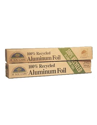 Papel de Aluminio 100% Reciclado de "If You Care"