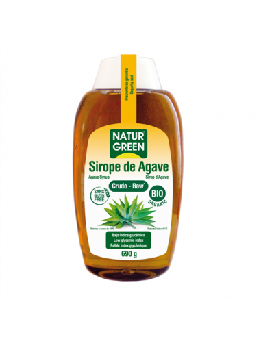 NaturGreen Syrup/Sirope Agave Crudo Bio 500 ml / 690 g
